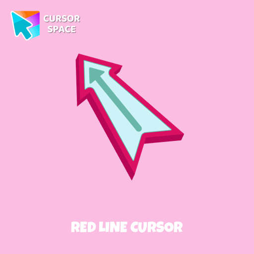 Red Line cursor arrow cursor